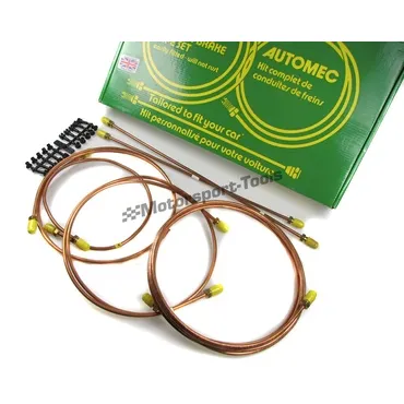 Automec Copper Brake Pipe Set Kit For Daimler Consort DB18/Barker Special Sport