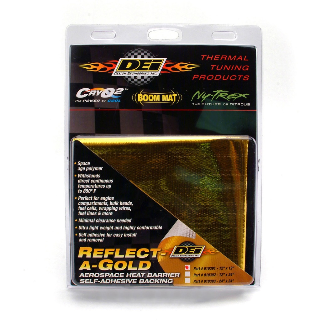 DEI Reflect-A-Gold Heat Shield 12" x 12"