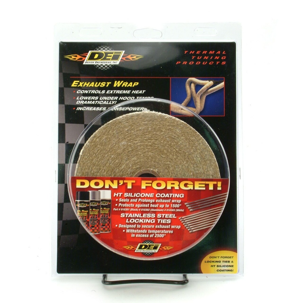 DEI Exhaust Manifold Heat Wrap 1" x 15 ft Roll
